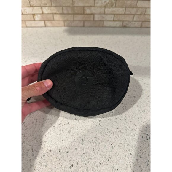BEATS by Dr. Dre Headphone Soft Carrying Travel Replacement Case Pouch All Black - Picture 1 of 3